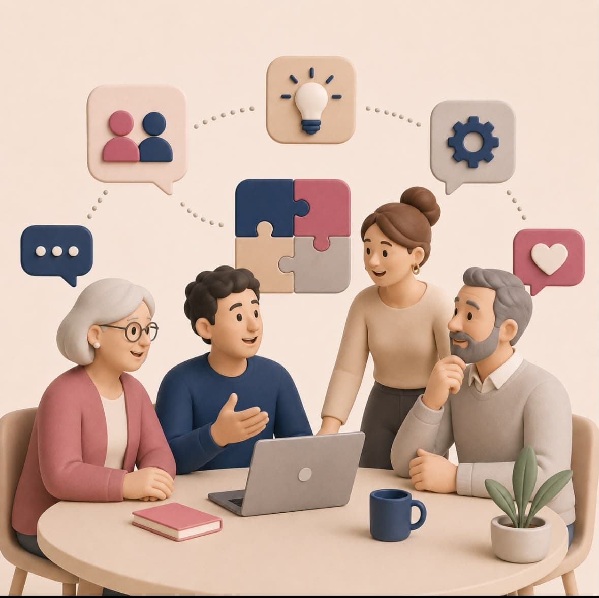 Liderazgo y convivencia generacional en equipos